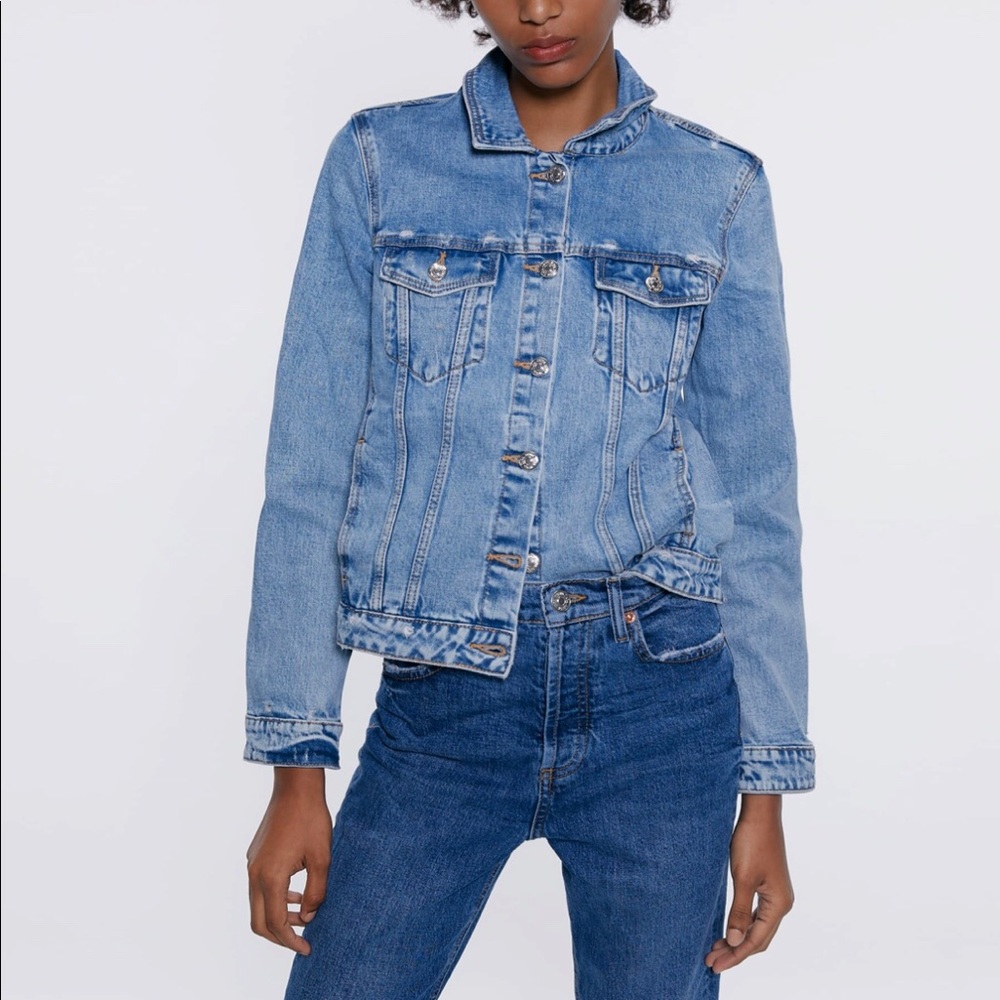 Zara Trafaluc Denim Jacket